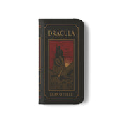 "Dracula" Red Castle Folio Phone Case width=100 