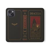 "Dracula" Red Castle Folio Phone Case width=100 