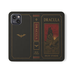 "Dracula" Red Castle Folio Phone Case