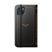 "Dracula" Red Castle Folio Phone Case width=100 
