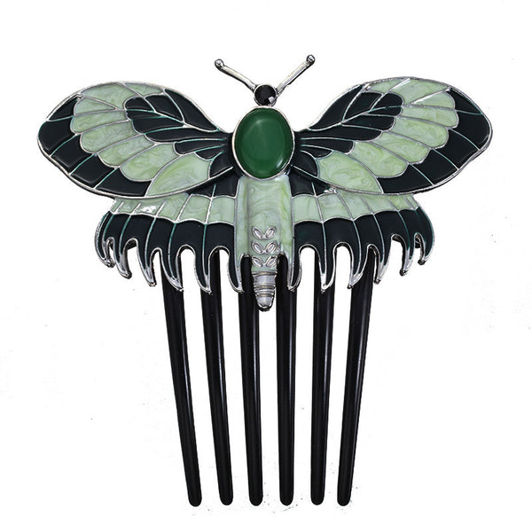 "Mara" Edwardian-Style Butterfly Comb