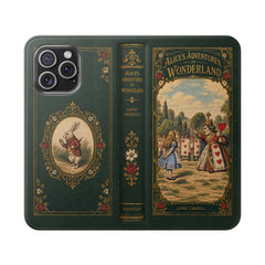 "Alice in Wonderland" Folio Phone Case