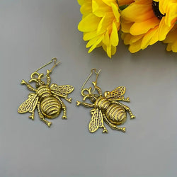 "Cybele" Bumble Bee Earrings width=100 