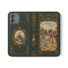 "Alice in Wonderland" Folio Phone Case