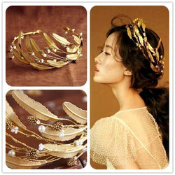 "Jennifer" European Style Baroque Bridal Headdress width=100 
