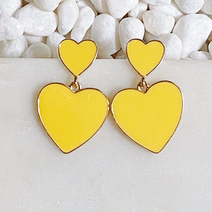 Heart For Game Day Earrings-9