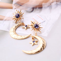 Iridescent Night Sky Earrings width=100 