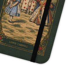 "Alice in Wonderland" Folio Phone Case