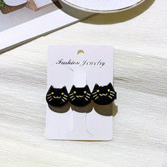 "Paka" Kitty Triplets Hair Clip