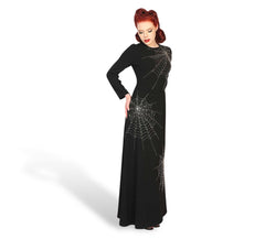 "Evelyn" Spiderweb Gown