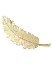 Hair Accessories Gold Silver Feather Metal Hairgrips Hair Clips Hair Barrettes-1 width=100 