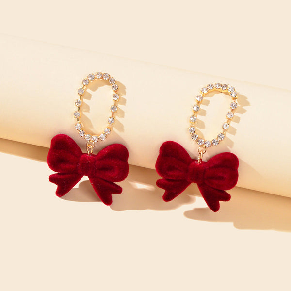 "Betty" Bow Tie Earrings