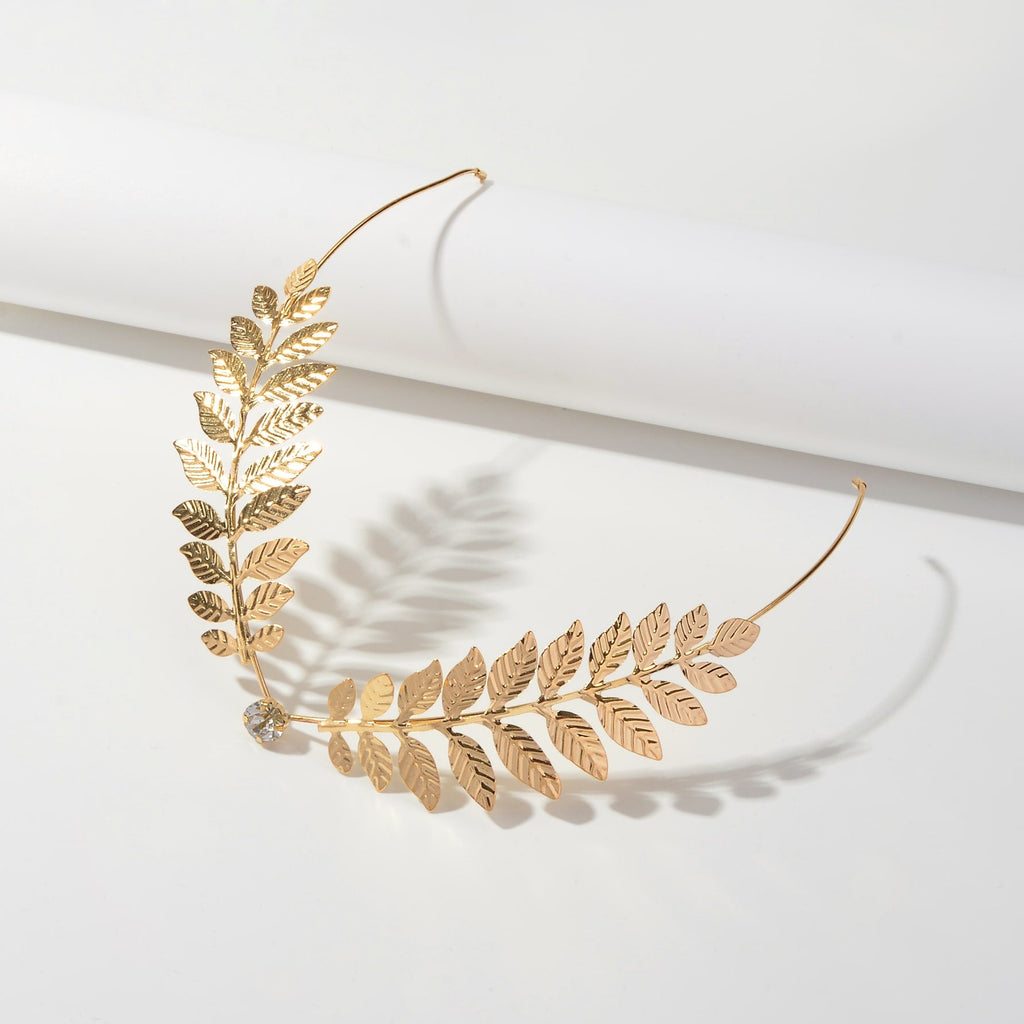 Chic Leaf Hair Band Stylish Everyday Wear Headband Comfortable Trendy Accessory-0