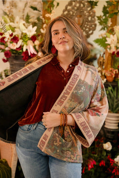 "Courage Dear Heart" Kimono Jacket
