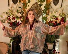 "Courage Dear Heart" Kimono Jacket
