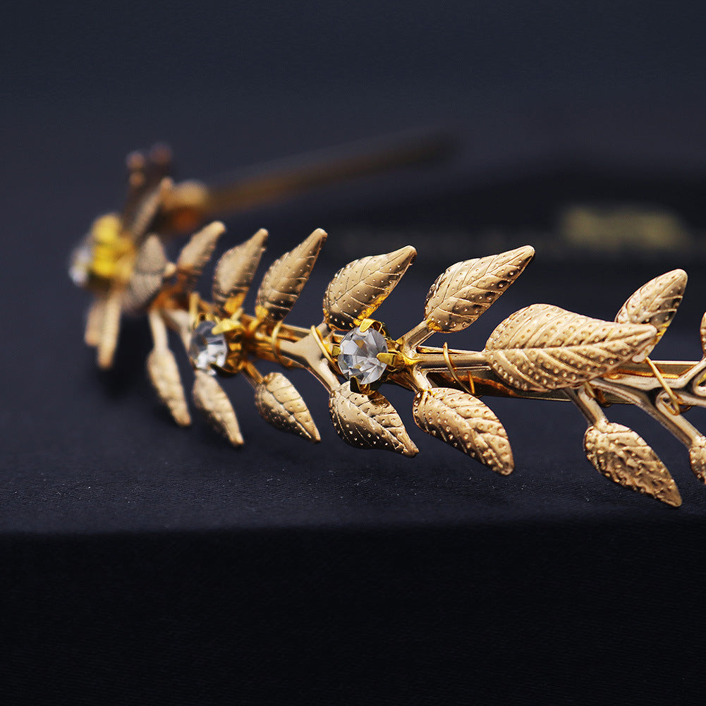 Golden Leaf Hairband