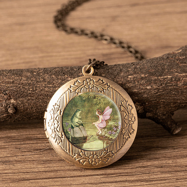 Froggy Dream Locket Necklace