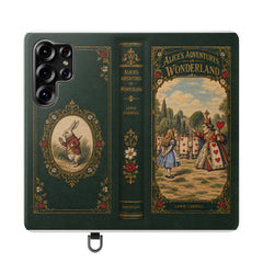"Alice in Wonderland" Folio Phone Case