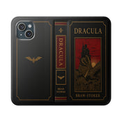 "Dracula" Red Castle Folio Phone Case width=100 