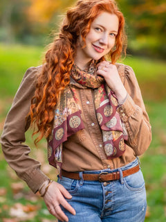 "Miranda" Zodiac Signs Scarf