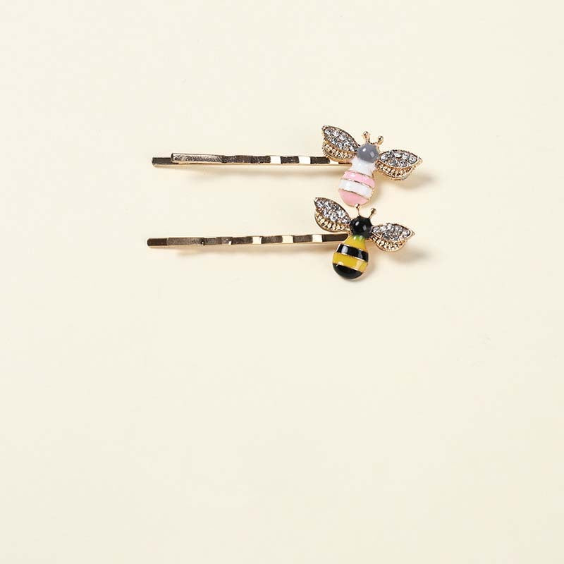 Cute Girly Heart Temperament Little Bee Word Folder
