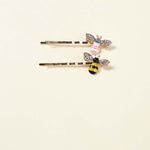 Cute Girly Heart Temperament Little Bee Word Folder