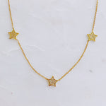 Stars In Greek Island Necklace-0