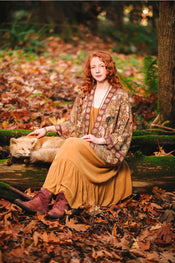 "Dream Weaver" Pixie Duster Kimono with Zodiac width=100 