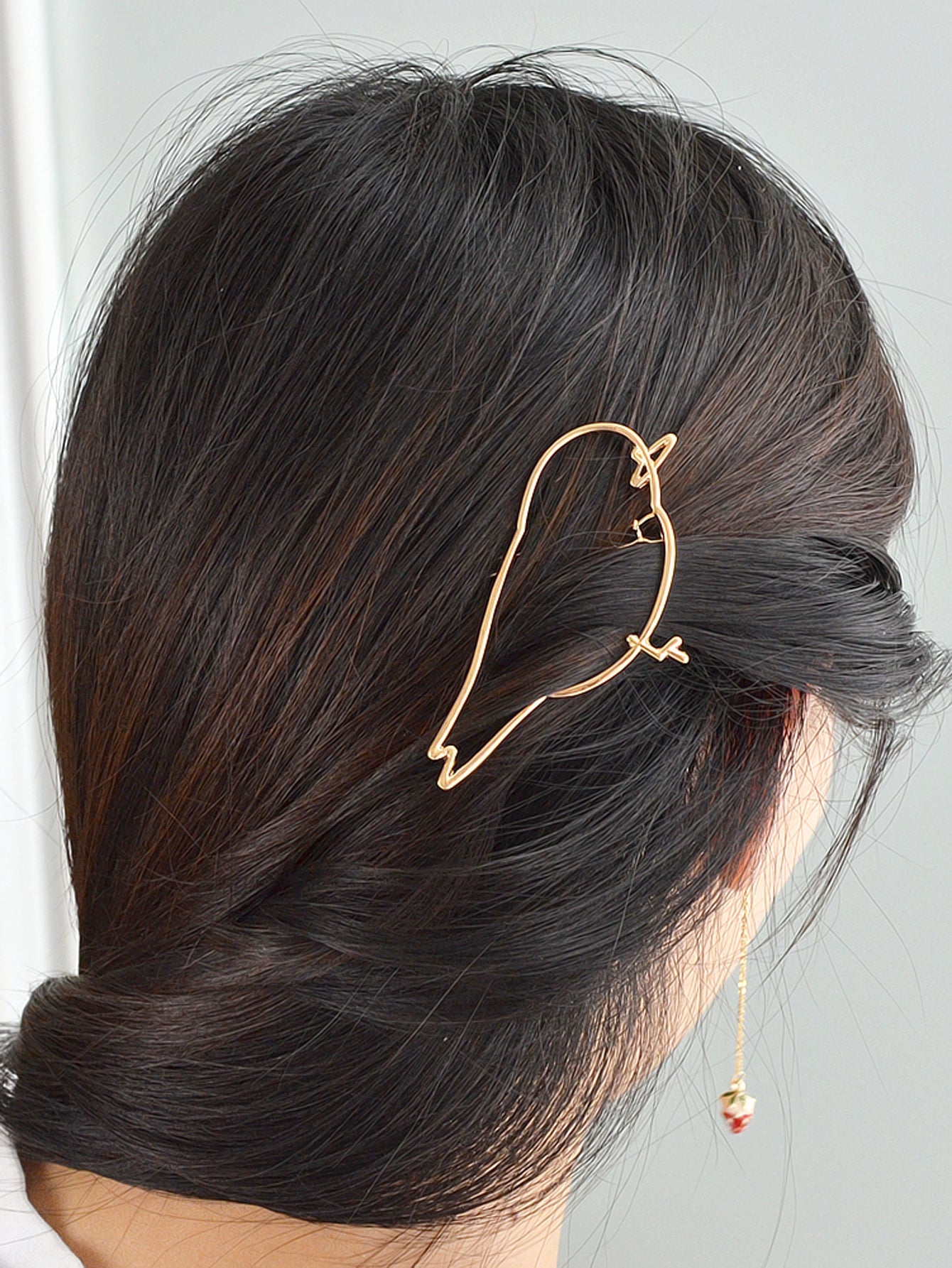 Hair Accessories Minimalist Hairpin Metal Bird Hairgrips Hair Clips-1