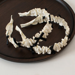 Pleated Blossom Hair Bow width=100 