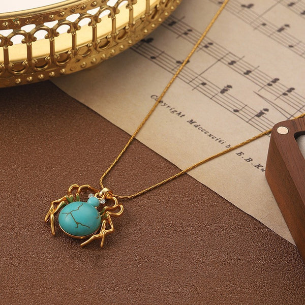 Desert Sky Spider Necklace