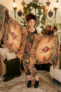"Courage Dear Heart" Bamboo Scarf
