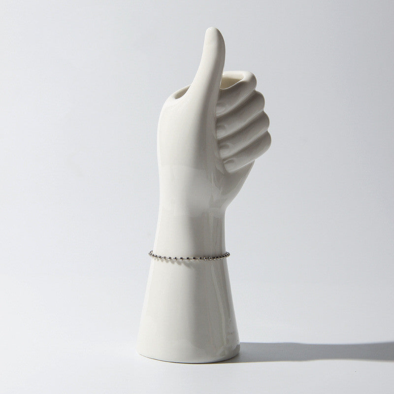 Serene Harmony Ceramic Vase
