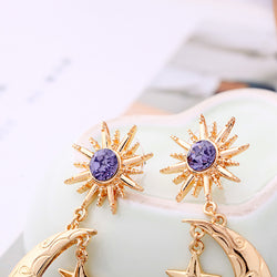 Iridescent Night Sky Earrings width=100 