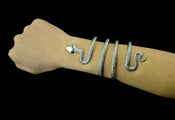 "Pythonis" Snake Arm Cuff width=100 