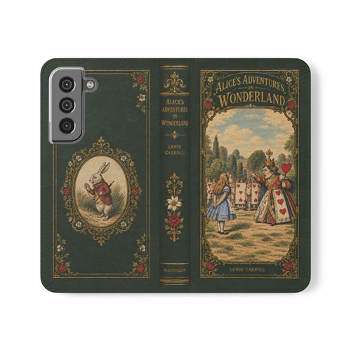 "Alice in Wonderland" Folio Phone Case