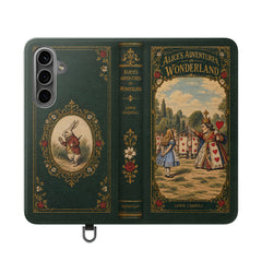 "Alice in Wonderland" Folio Phone Case