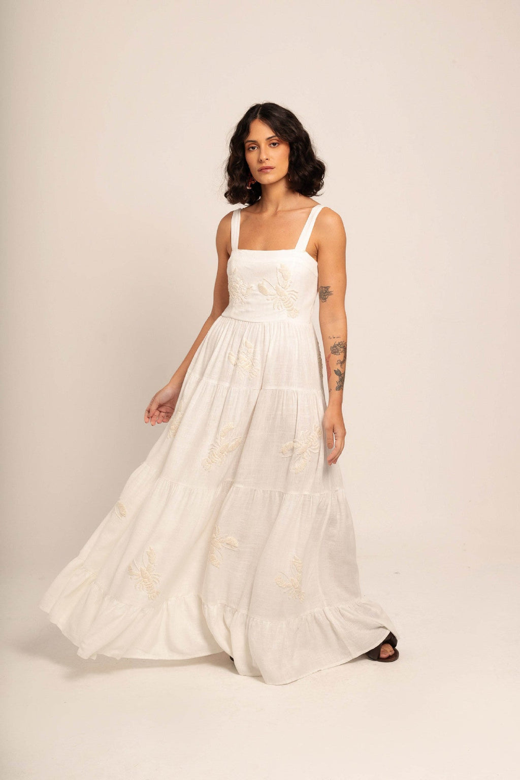 "Viola" Lobster Maxi Dress