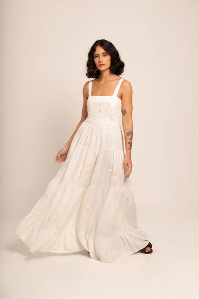 "Viola" Lobster Maxi Dress