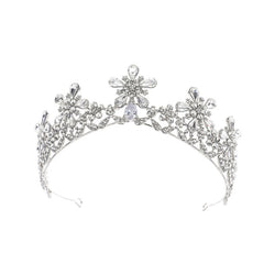 Crystal Blossom Crown Hair Accessory width=100 