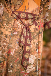 "Dream Weaver"  Opera Duster Kimono with Zodiac Signs width=100 