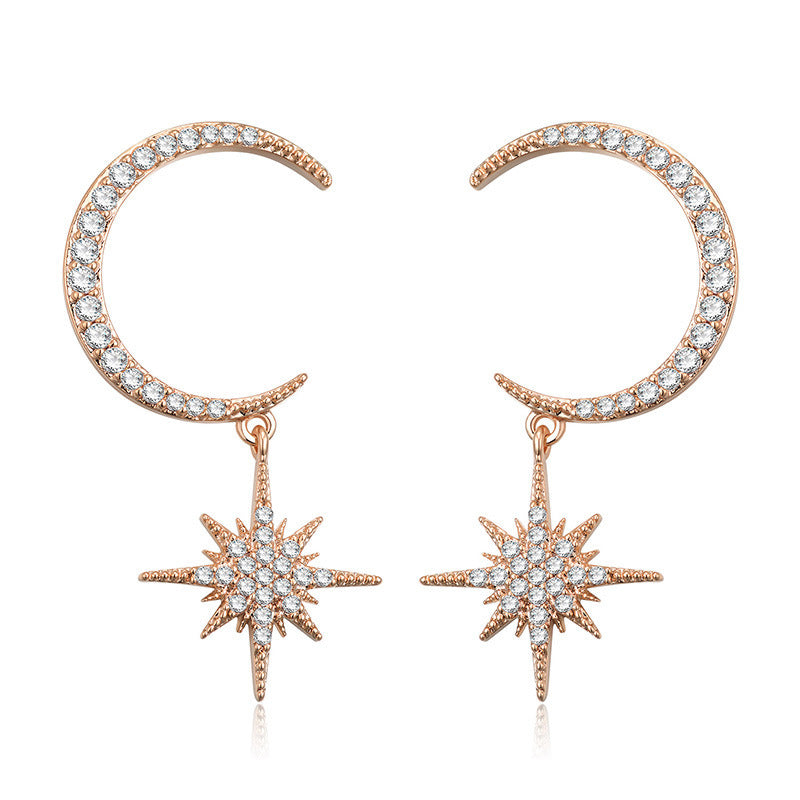 Starlit Copper Earrings