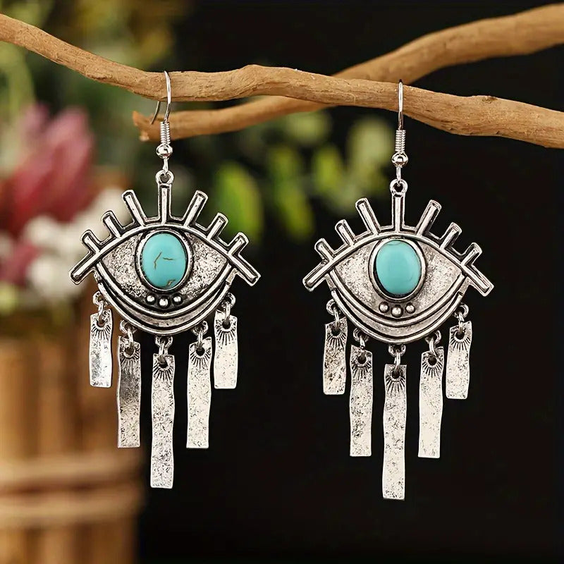 "Maria" Art Deco Eye Earrings