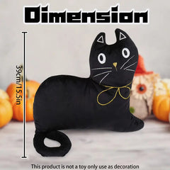"Midnight" Cat Pillow