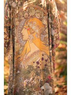 "Dream Weaver" Zodiac Signs Bohemian Goddess Kimono