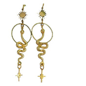 Sundrenched Serpent Earrings width=100 