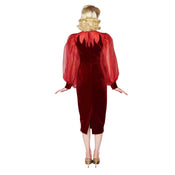 "Lola" 1950s Style Flame Gown width=100 