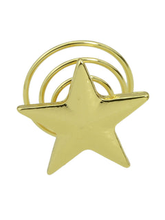 1pc Lovely Hair Accessories Gold Star Hair Clip Holder Hair Pin Hair Stick Gift-2