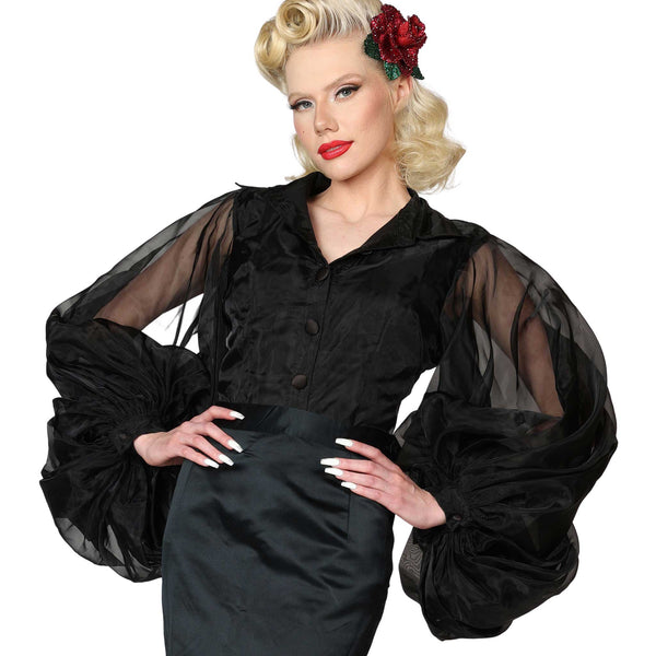 "Lucille" Organza Blouse