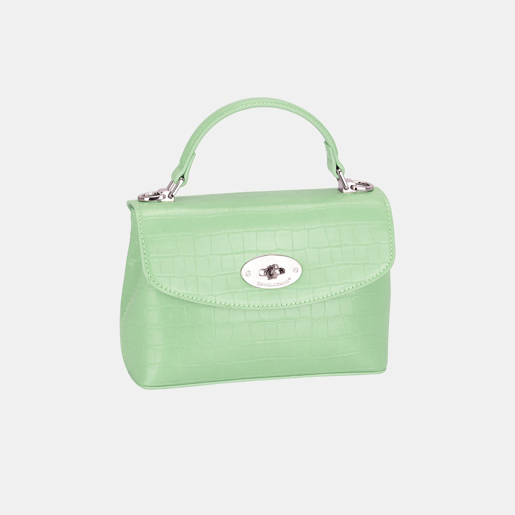 David Jones Texture PU Leather Handbag-0